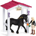 Schleich Horse Club horse box with Tori & Princess, play figure