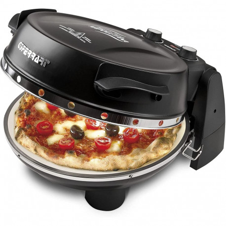 Pitsaahi Napoletana 1200W sobib 31cm pitsale 2 kivi, must
