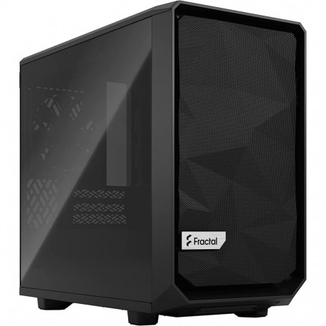 Fractal Design Meshify 2 Nano black TG dark tint, tower case (black, Tempered Glass)