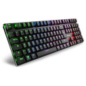 DE layout - Sharkoon PureWriter RGB, gaming keyboard (black, Kailh Choc Low Profile Blue)