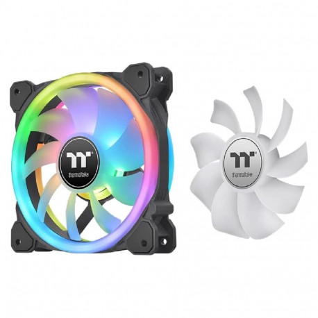 Thermaltake Swafan 12 RGB Fan, TT Premium 3 pack, 120 mm, exchangeable fan blades