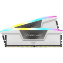 Corsair RAM DDR5 32GB 5200 CL 40 Single-Kit DIMM CMH32GX5M2B5200C40W Vengeance RGB white