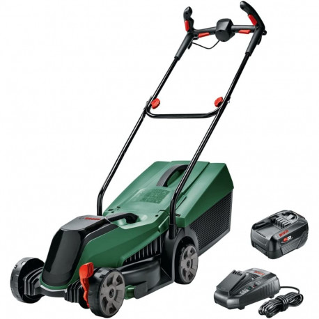 CityMower akuga muruniiduk 18V-32-300 18V liitiumioonaku 4,0Ah POWER FOR ALL ALLIANCE, roheline/must