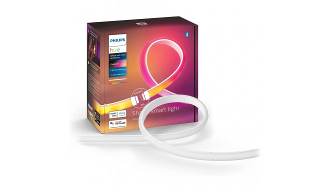 Philips HUE white & color Ambiance Hue Gradient Lightstrip Extension, LED strip (1 meter)