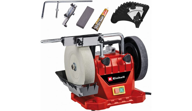 Einhell Wet grinder TC-WG 200, double grinder (red/black, 125 watts)