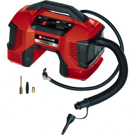 Power X-Change Akku-Kompressor PRESSITO 18/21, 18Volt (rot/schwarz, ohne Akku und Ladegerät)