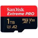 SanDisk Extreme PRO 1 TB microSDXC, memory card (UHS-I U3, Class 10, V30, A2)