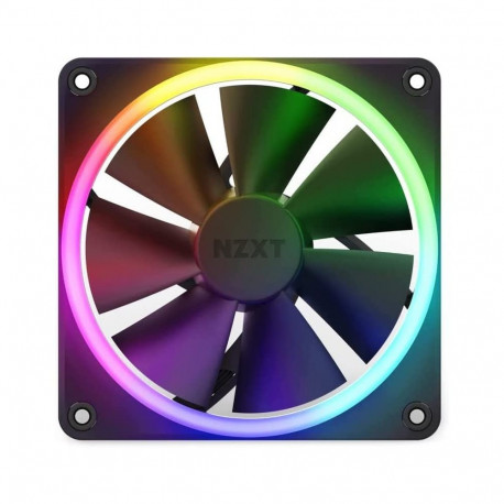ventilaator F140 RGB 140x140x26 üksik ilma kontrollerita, must