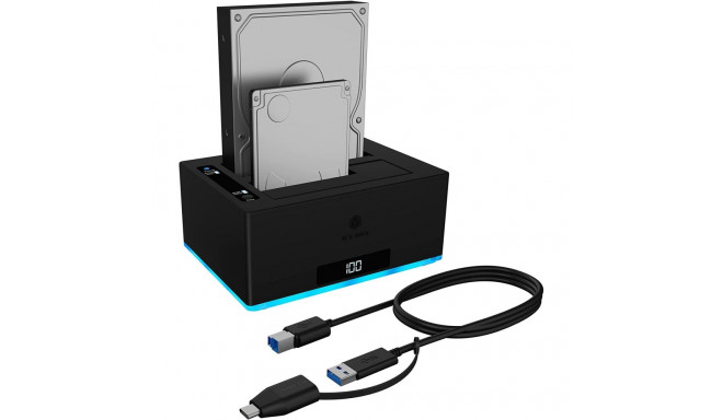 Icy Box IB-127CL-U3, docking station