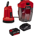 Einhell cordless clear water pump GE-SP 18 LL Li, submersible / pressure pump (red/black, Li-ion bat