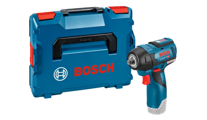 Bosch cordless impact wrench GDS 12V-115 Professional solo, 12Volt (blue / black, L-BOXX, without ba