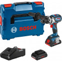 Bosch cordless drill / driver GSR 18V-110 C Professional, 18Volt (blue / black, L-BOXX, 2x battery P