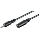 goobay Cable 3.5mm extension cable 3,0m