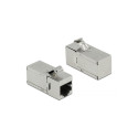 Cat6 KeyStone 2xRJ45modular couple, STP shielded