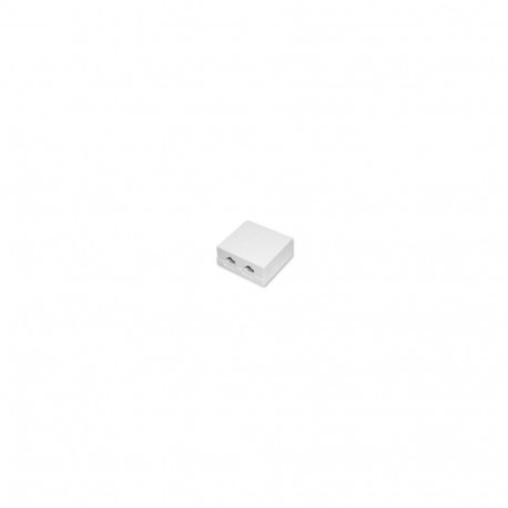 RJ45x2 Jack & Box empty