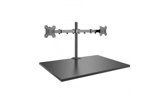 Dual Display Bracket w/ Pole & Desk Clamp