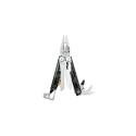 Multitool Leathermanignal, silver, nailon black L