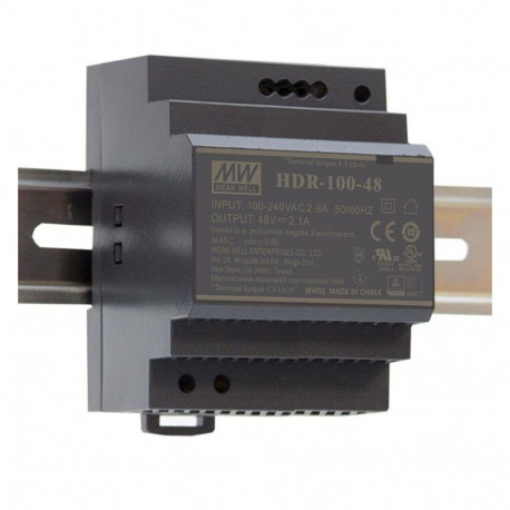 Toiteplokk DIN-liistule 92W 24V 3.83A -30 kuni 70C°