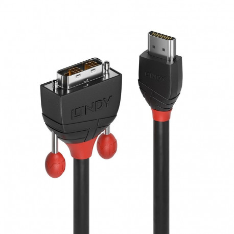 HDMI - DVI-D Single Link kaabel 2.0m, Black Line