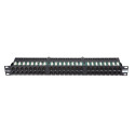 Paneel RJ45 Cat6 48 port varjestamata 1U