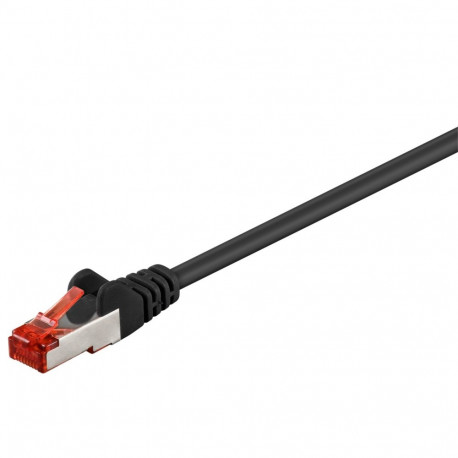 Goobay võrgukaabel Cat6 S/FTP PiMF LSZH CU 0.15m, must