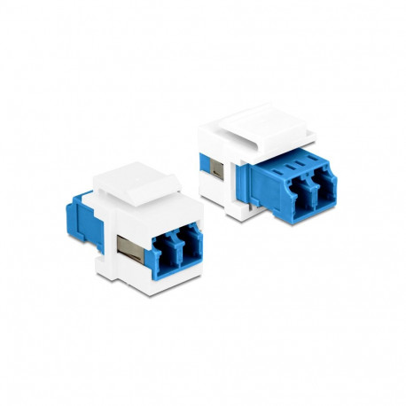 Keystone moodul: LC Duplex F / F, Singlemode