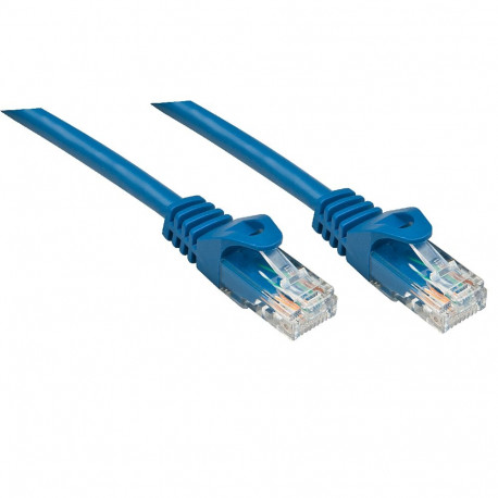 Patch cable Basic Cat6 U/UTP, blue, 3m
