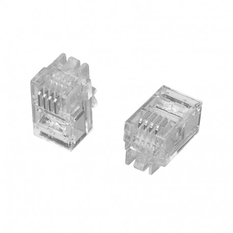 Modularpistik RJ9 Cat3 4/4kontaktiga -telefonitorule