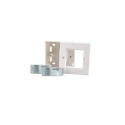 Double Gang Back Box - White - 86x 86x 37mm