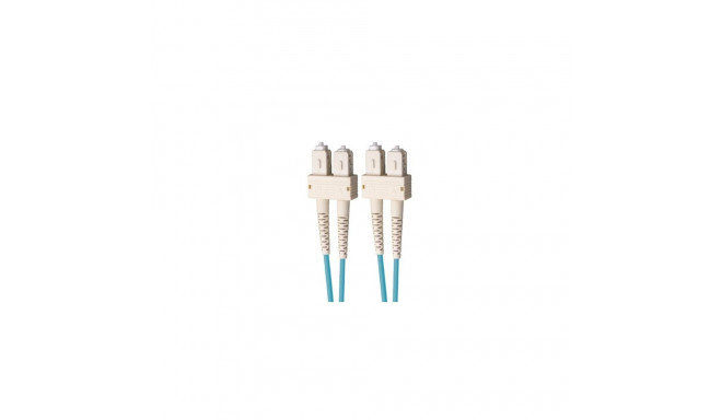 Enhanced SC - SC OM3 RBS AQUA LSZH 2F 3.0mm ZDPX 10M