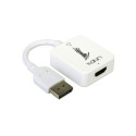Üleminek HDMI (F) - Displayport (M), 4K@30Hz (Displayport monitorile) 0.15m, valge