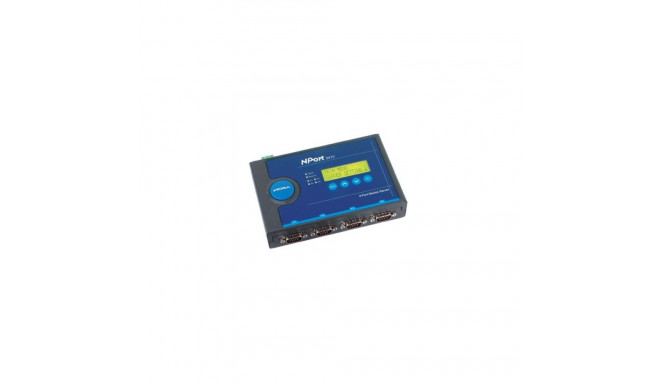 4-port RS-232/422/485 device server, 0 to 60°C, power supply