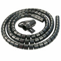 Spiral Cable Tidy Diam: 25mm Includes Zip Tool 5m