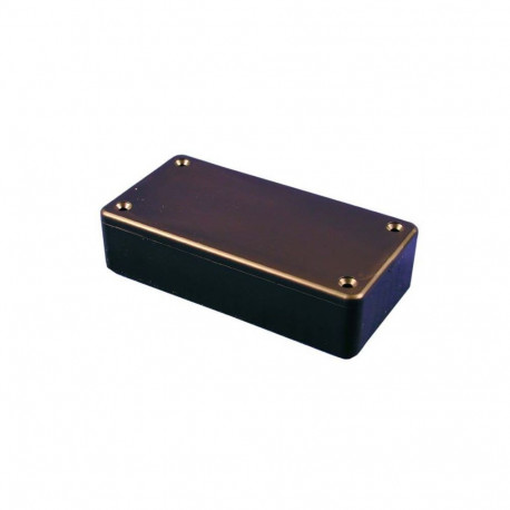 POLYSTYRENE 100x50x21mm BLACK IP54