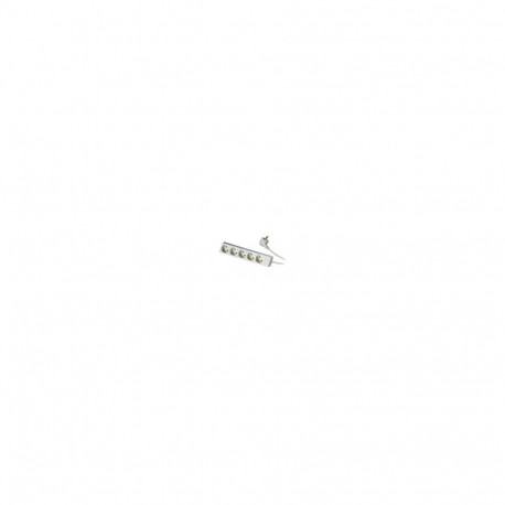 Maandusega pikendusjuhe 5 osa / 3.0m, max 3500W, valge, ilma lülitita