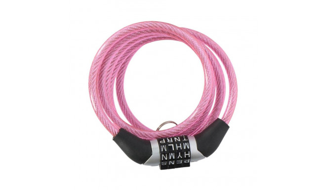 Dunlop spiral bicycle lock, code 0.6x120 cm 1042701