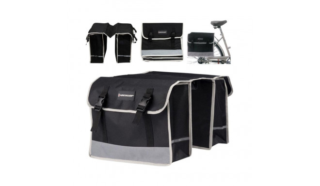 Dunlop double pannier rack bicycle bag 26L 417400
