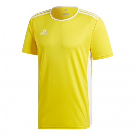 Koszulka dla dzieci adidas Entrada 18 Jersey JUNIOR żółta CF1039 128cm