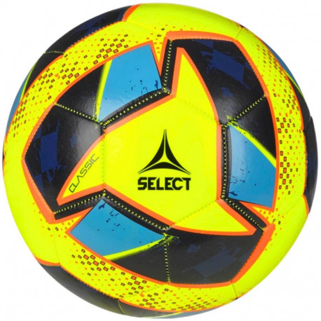 Piłka nożna Select Classic żółto-niebieska 18521 4