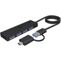 "ICY BOX IB-HUB1424-C3 USB-C/USB 3.2 HUB 4xUSB 3.2"