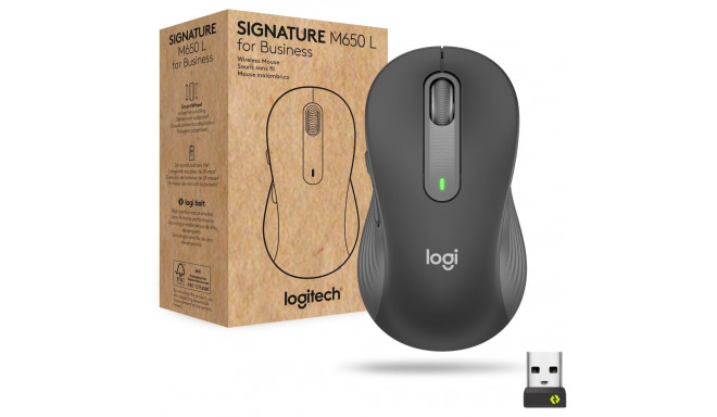 "Logitech M650 L for Business Bluetooth Graphite"