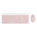 LOGITECH MK470 Slim Combo - ROSE - (US) INTL - INTNL-973