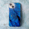 Fusion Gold Glam Blue ümbris silikoonist ümbris Samsung A256 Galaxy A25 5G