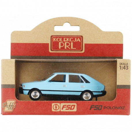Vehicle PRL FSO Polonez Blue
