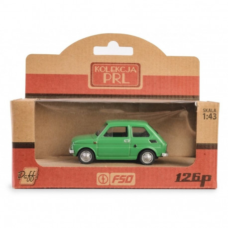 Vehicle PRL Fiat 126p green