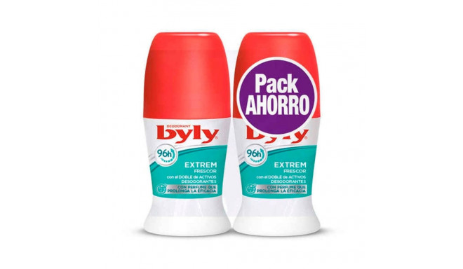 Roll-On Deodorant Extrem Frescor Byly (2 x 50 ml)