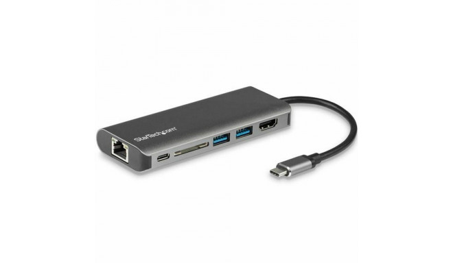 USB Hub Startech DKT30CSDHPD Grey 60 W