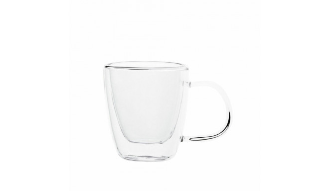 Cup Quid Serenia Transparent Glass 100 ml (6 Units)