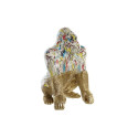 Decorative Figure DKD Home Decor 28,5 x 26,5 x 41 cm Golden Multicolour Gorilla Decorative Figure DKD Home Decor 28,5 x 26,5 x 41 cm Golden Multicolour Gorilla