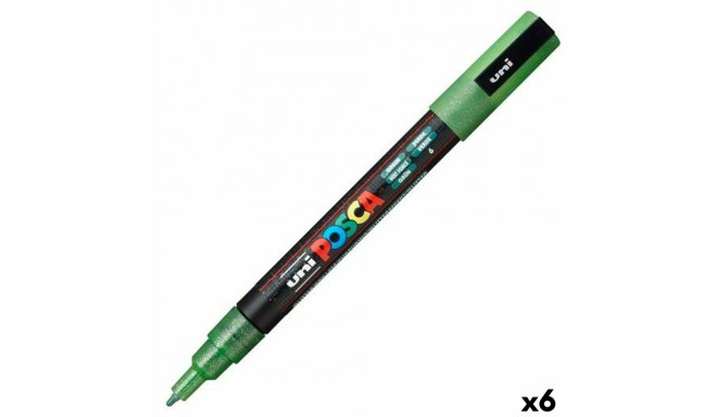 Marķieris POSCA PC-3ML Zaļš (6 gb.)